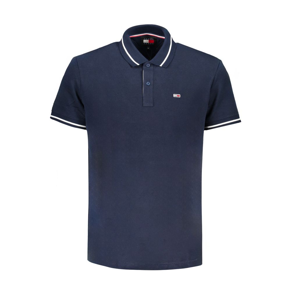 Polo de algodón azul de Tommy Hilfiger