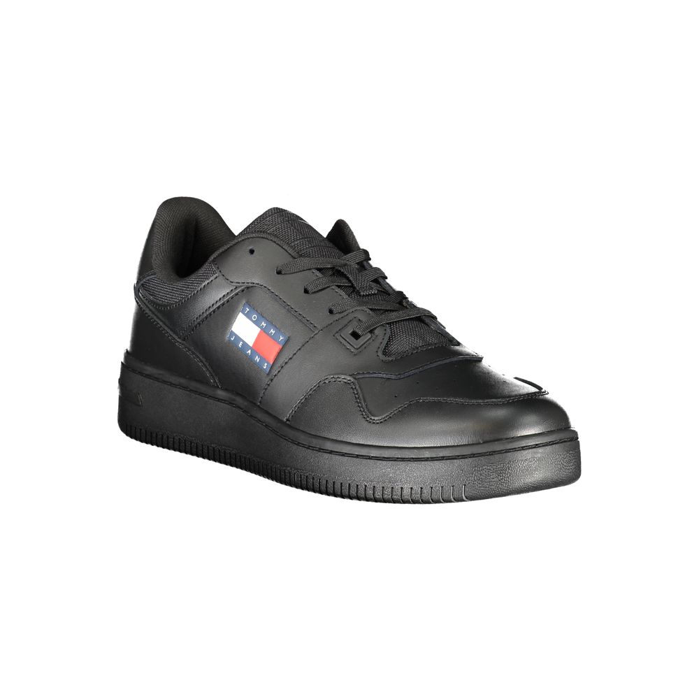 Zapatillas Tommy Hilfiger negras de poliéster