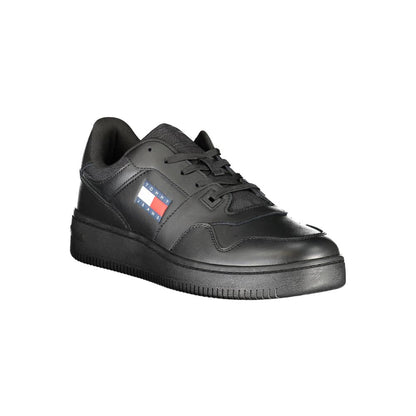 Zapatillas Tommy Hilfiger negras de poliéster