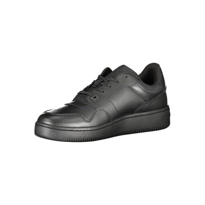 Zapatillas Tommy Hilfiger negras de poliéster