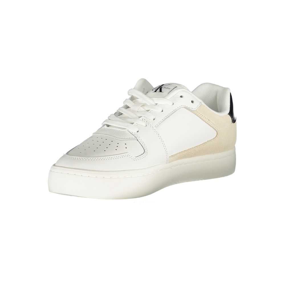Zapatillas Calvin Klein blancas de poliéster