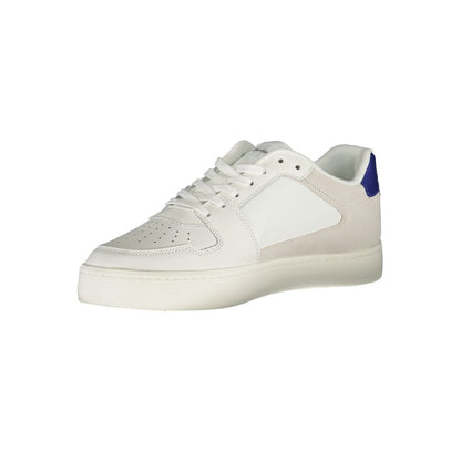 Zapatillas de cuero blancas para hombre de Calvin Klein