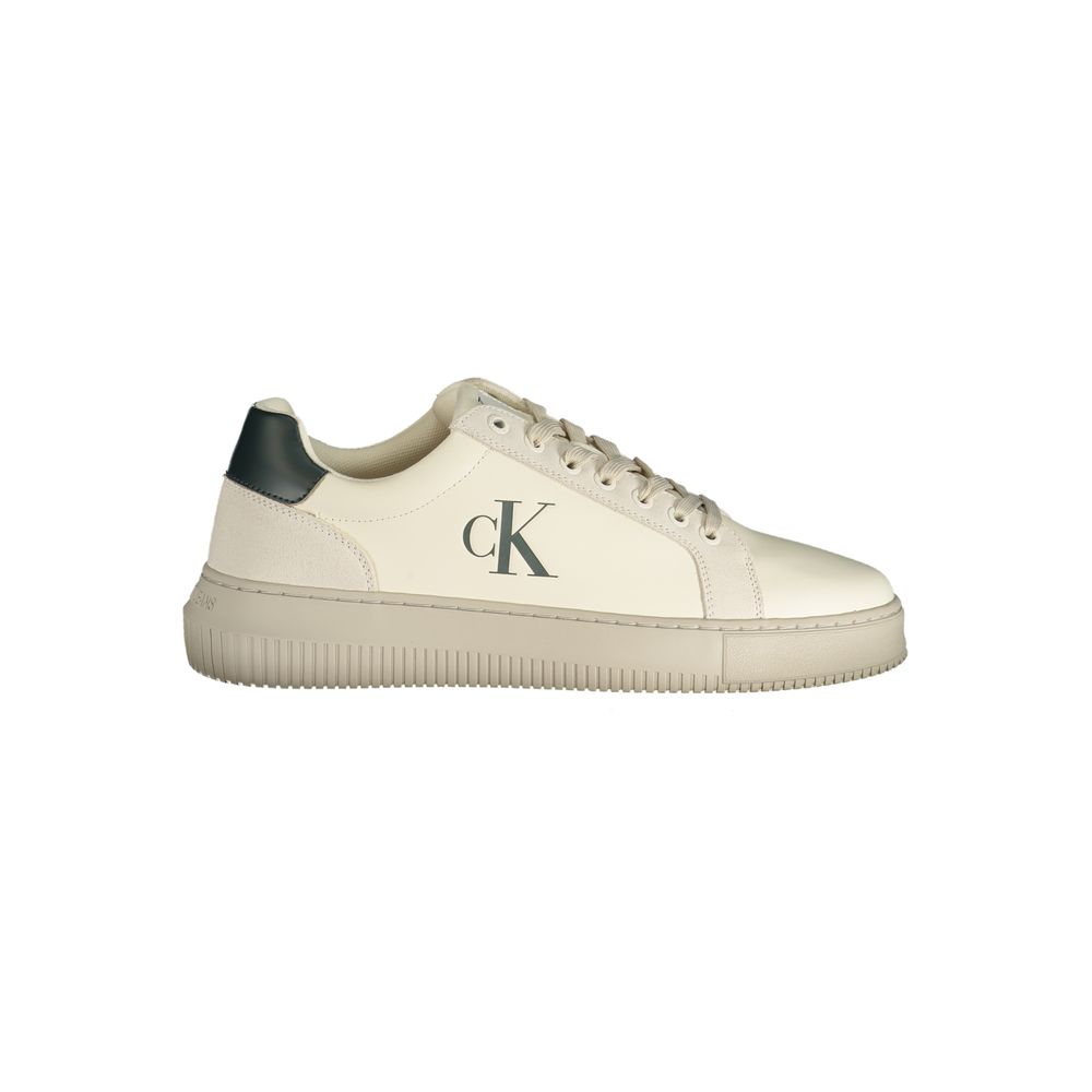 Zapatillas Calvin Klein blancas de poliéster