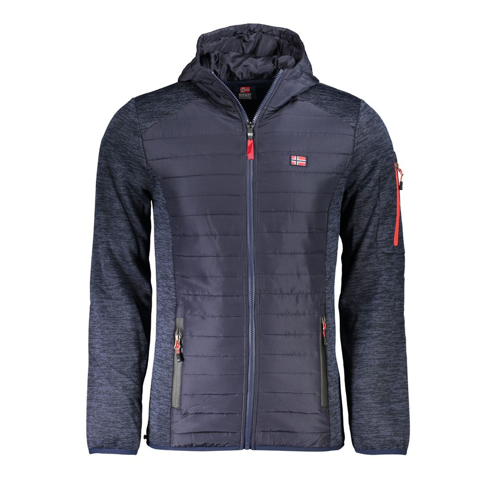 Chaqueta de poliéster azul para hombre de Noruega 1963