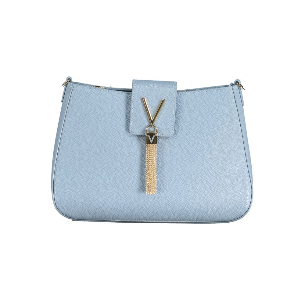 Bolso de mano de polietileno azul claro de Valentino Bags