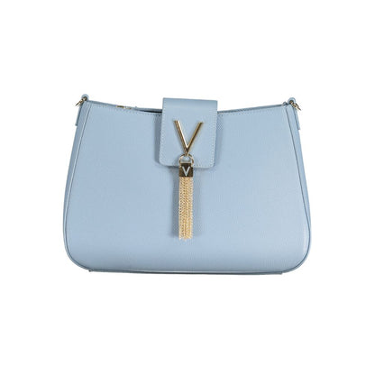 Bolso de mano de polietileno azul claro de Valentino Bags