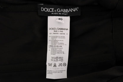 Vestido recto elegante con lunares de Dolce &amp; Gabbana