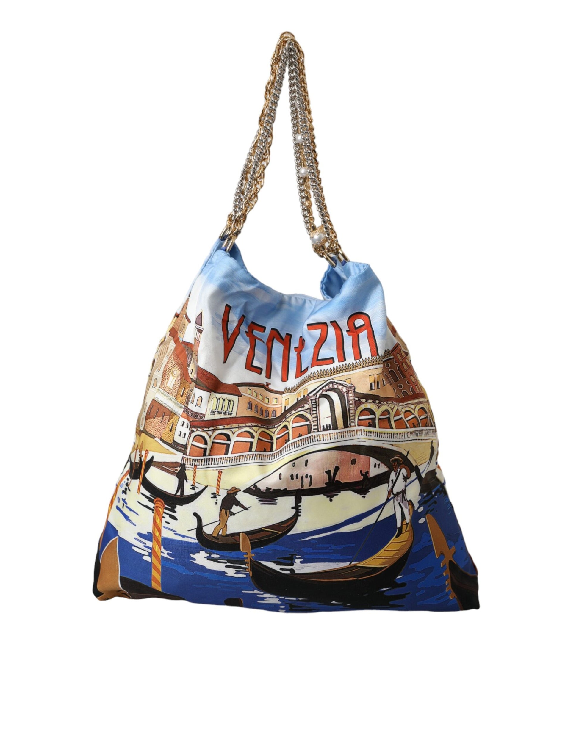 Bolso de compras para mujer de lona multicolor Venezia