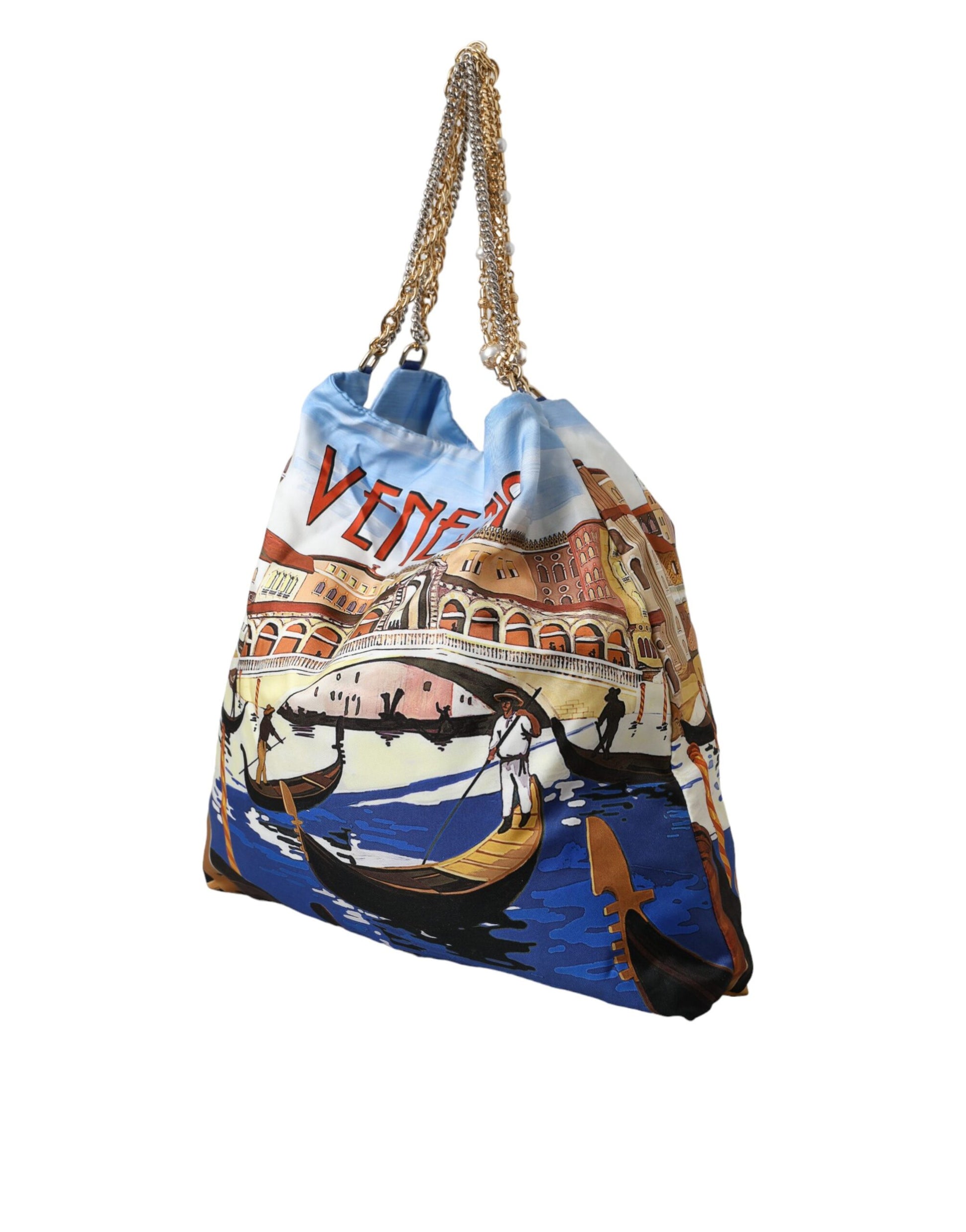 Bolso de compras para mujer de lona multicolor Venezia