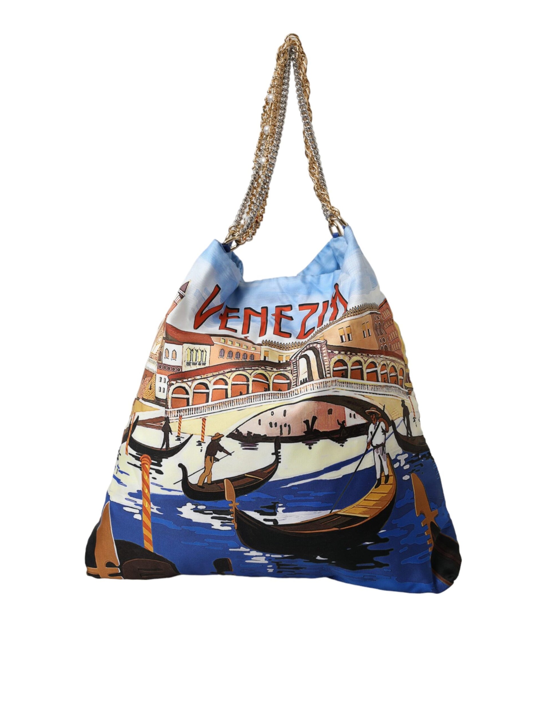 Bolso de compras para mujer de lona multicolor Venezia