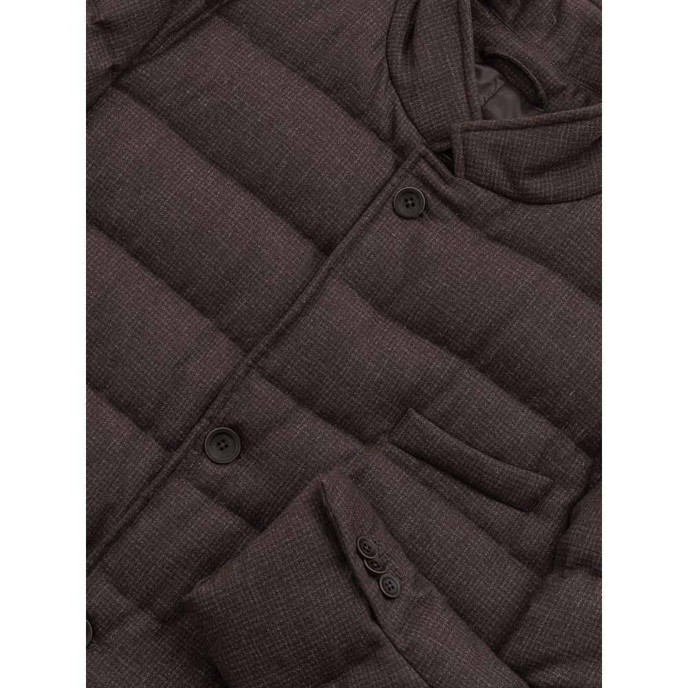 Herno Brown Wool Jacket