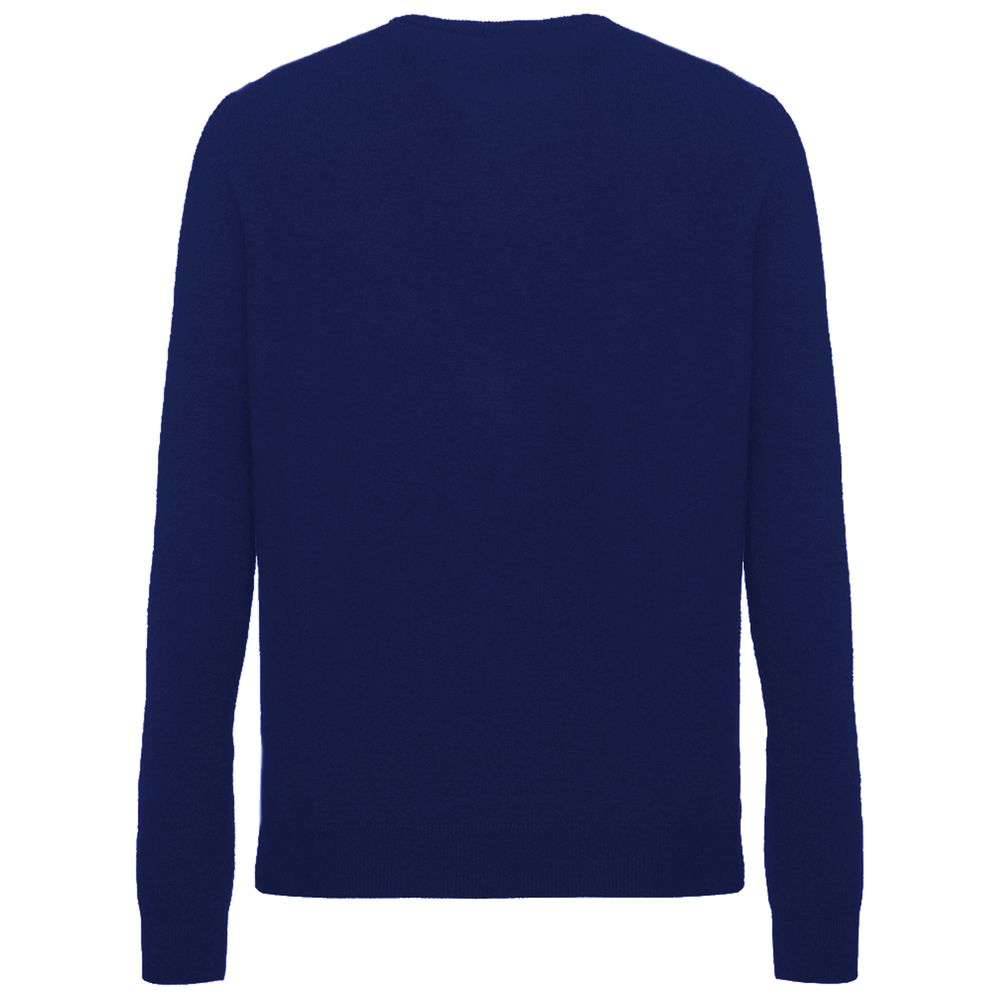 Malo Blue Cashmere Sweater
