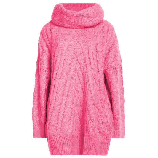 MSGM Pink Acrylic Sweater