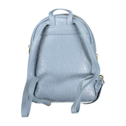 Valentino Bags Light Blue Polyethylene Backpack