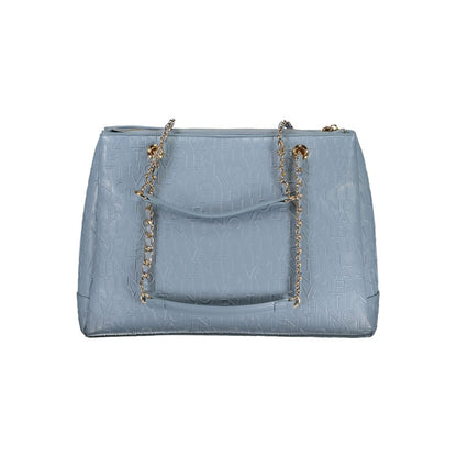 Valentino Bags Light Blue Polyethylene Handbag