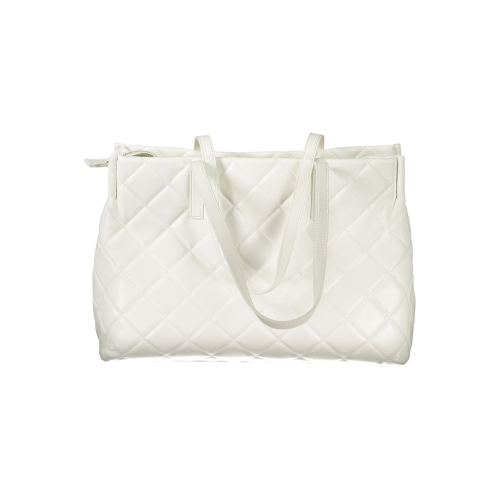 Valentino Bags White Polyethylene Handbag