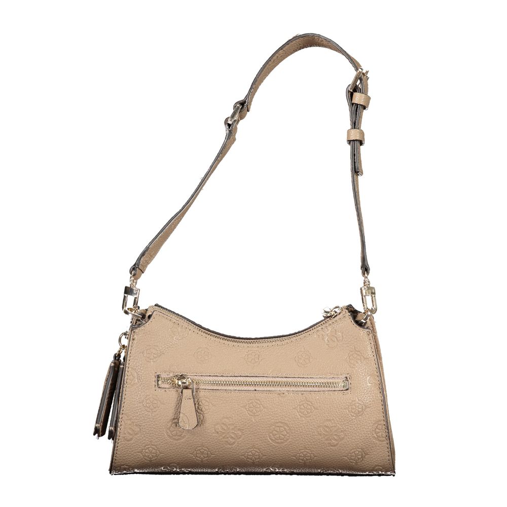 Guess Jeans Beige Polyethylene Handbag