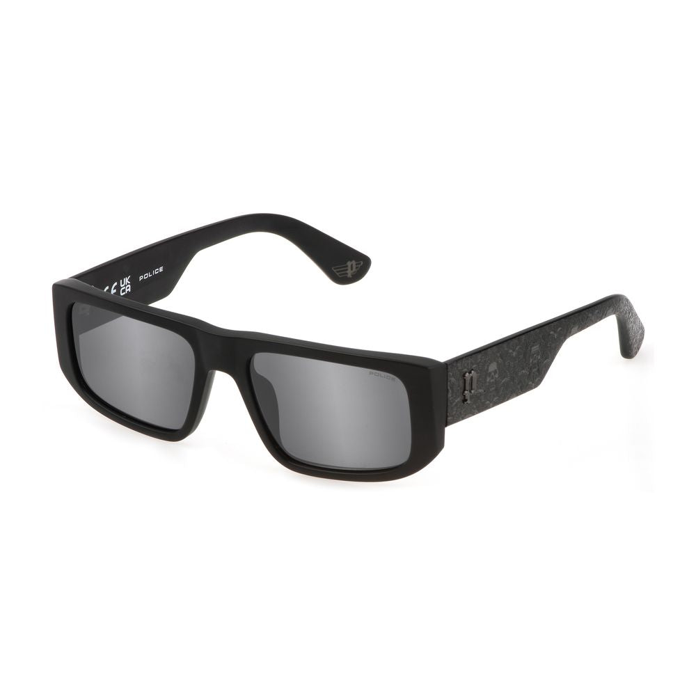 Police Black Acetate Sunglasses