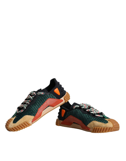 Dolce & Gabbana Multicolor NS1 Low Top Men Sneakers Shoes