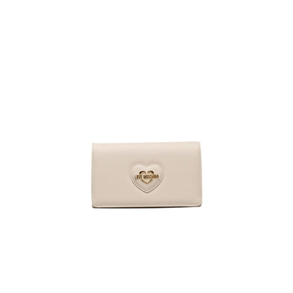 Love Moschino Beige Polyethylene Crossbody Bag