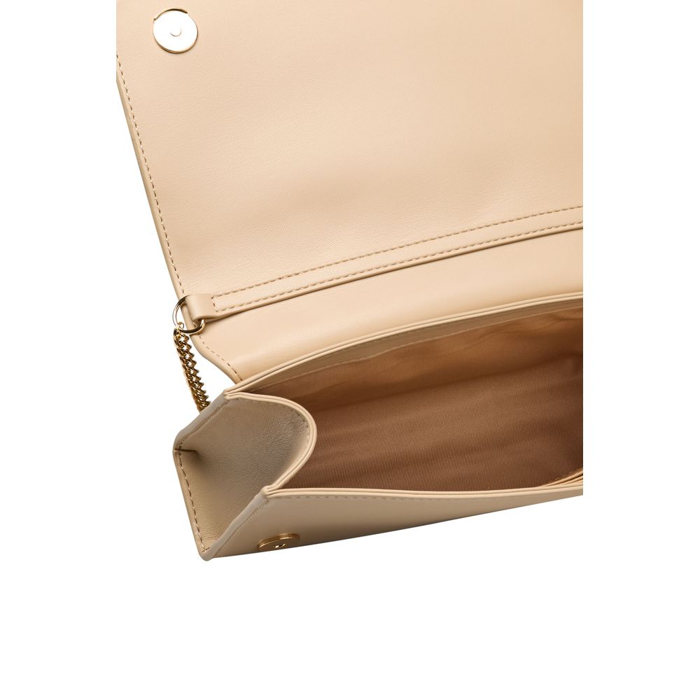 Love Moschino Beige Polyethylene Crossbody Bag