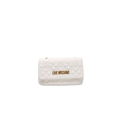 Love Moschino White Polyethylene Crossbody Bag