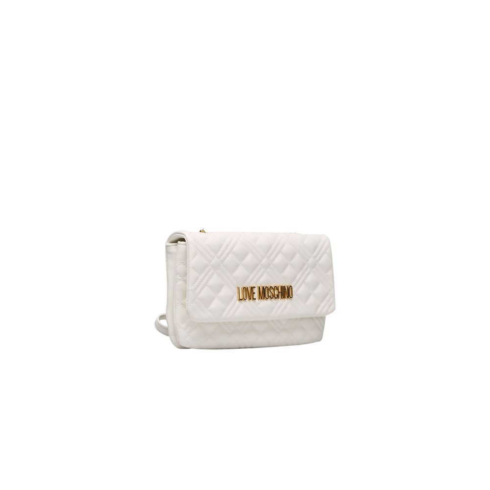 Love Moschino White Polyethylene Crossbody Bag