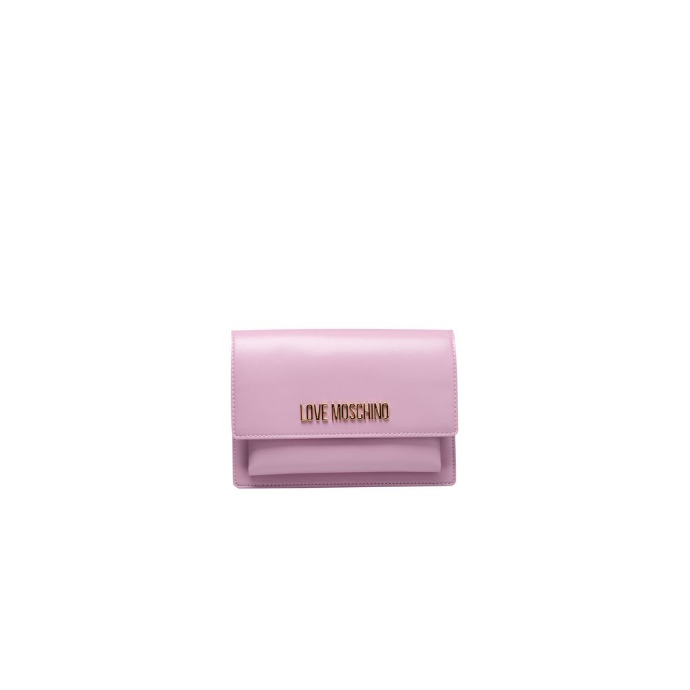 Love Moschino Purple Polyethylene Crossbody Bag