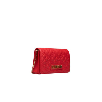 Love Moschino Red Polyethylene Crossbody Bag