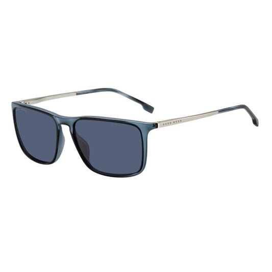 Hugo Boss Blue Metal Sunglasses