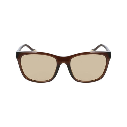 DKNY Brown Plastic Sunglasses