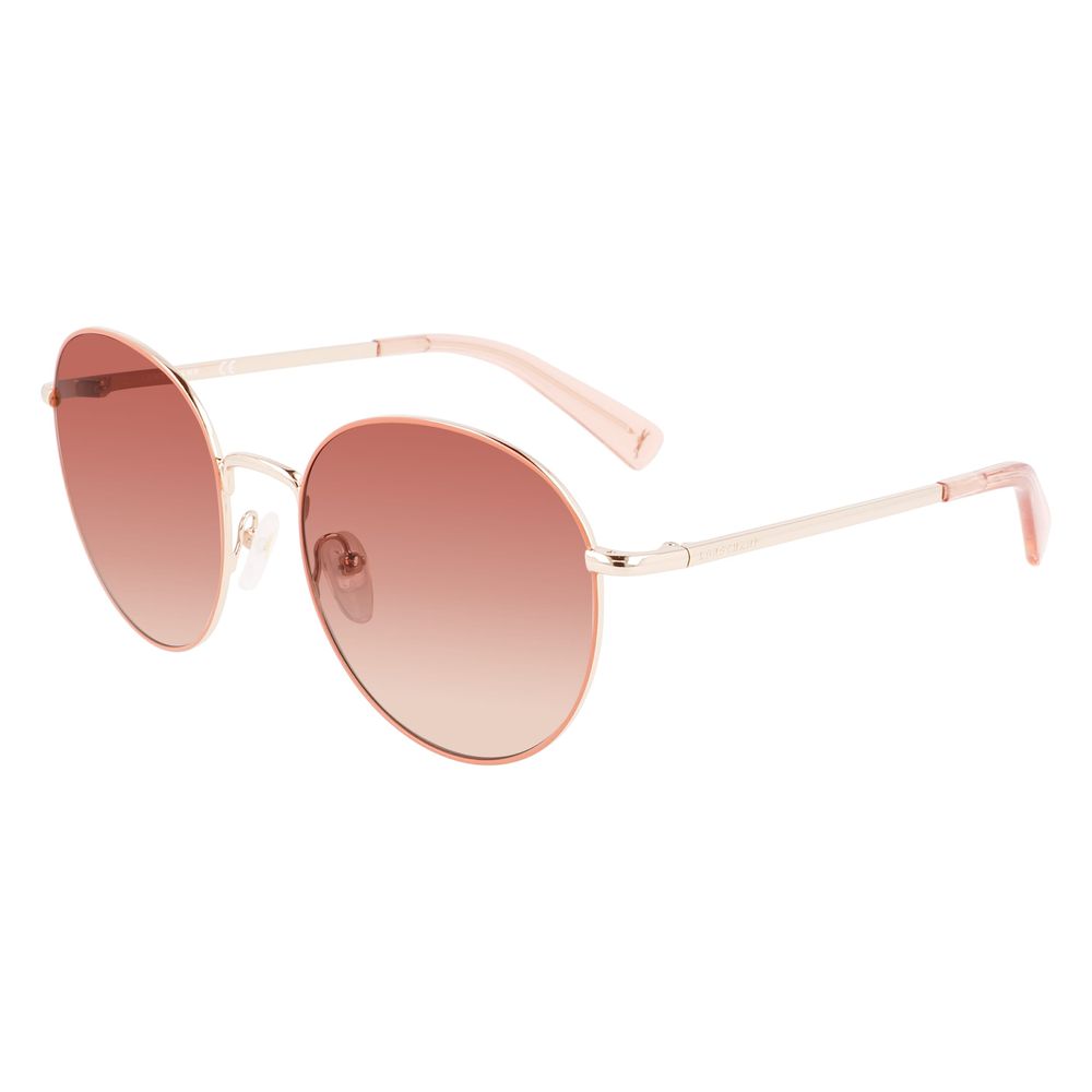 Longchamp Brown Metal Sunglasses