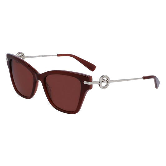 Longchamp Brown Acetate Sunglasses