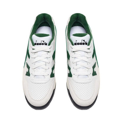 Diadora Green Synthetic Leather Sneaker