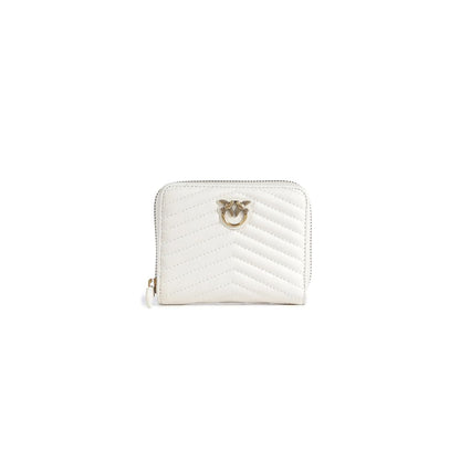 PINKO White Leather Wallet