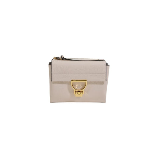 Coccinelle White Leather Handbag