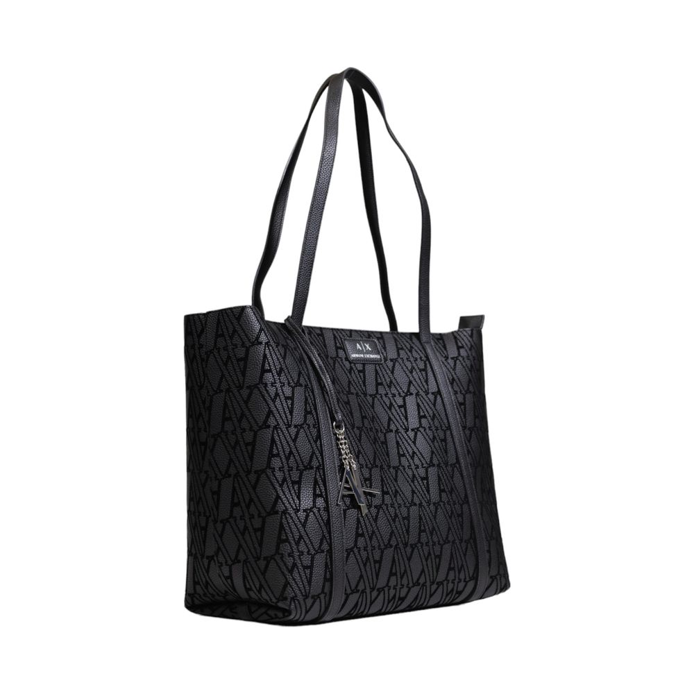 Armani Exchange Black Polyethylene Handbag