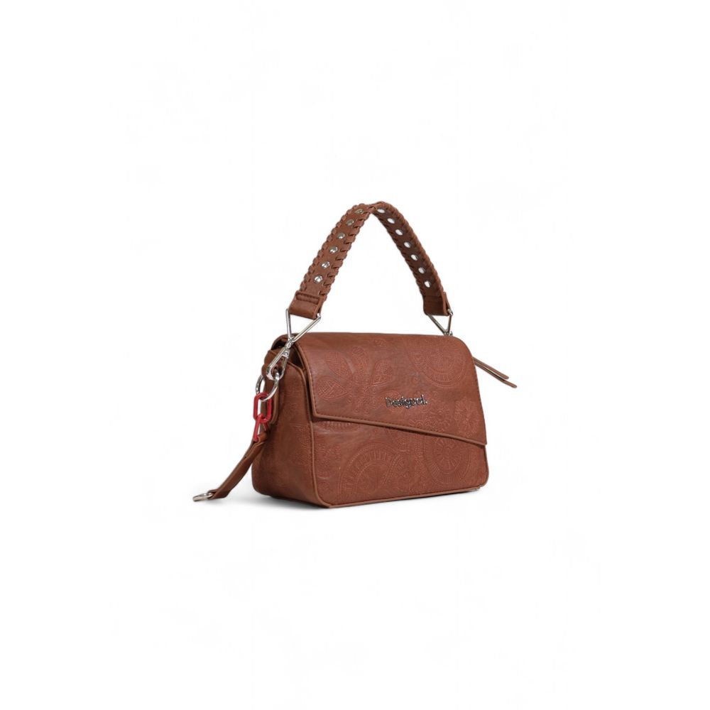 Desigual Brown Polyethylene Handbag