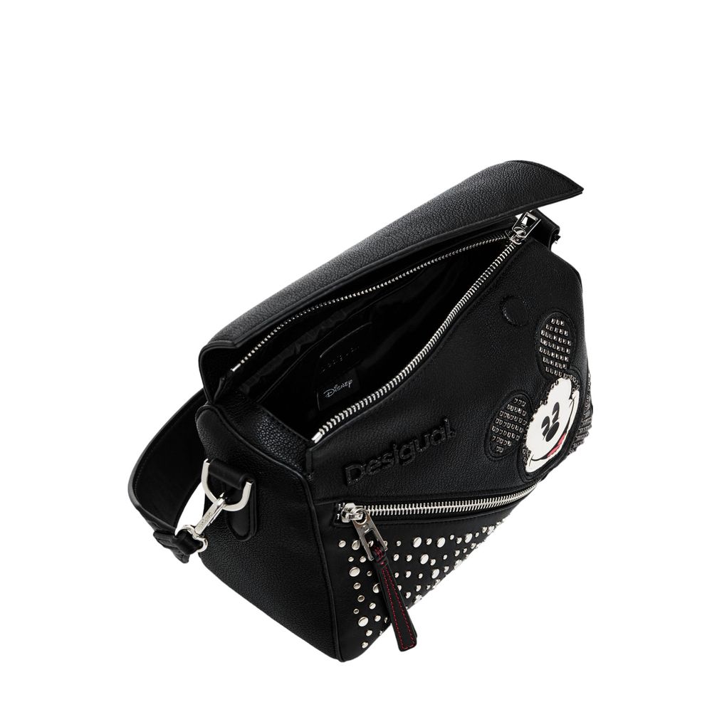 Desigual Black Polyethylene Handbag