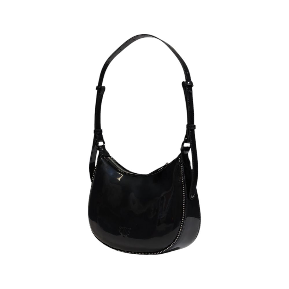 PINKO Black Leather Handbag