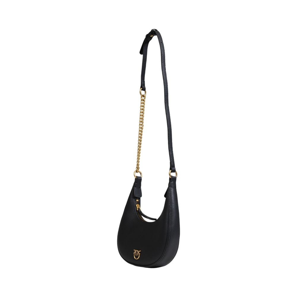 PINKO Black Leather Handbag