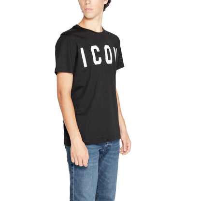 Icon Black And White Cotton T-Shirt