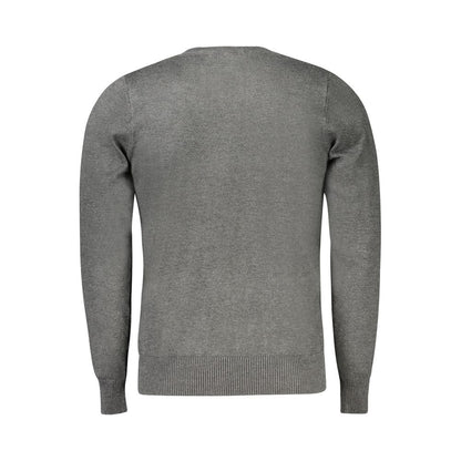 Coveri Moving Gray Nylon Sweater