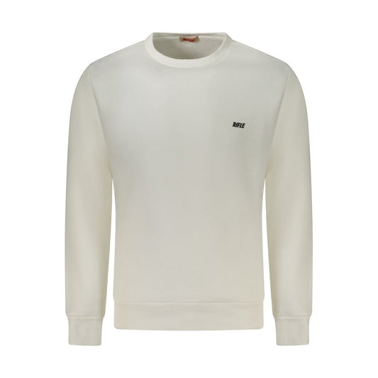 Rifle White Cotton Sweater