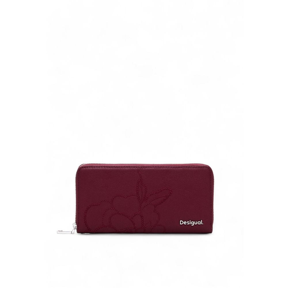 Desigual Purple Polyethylene Wallet