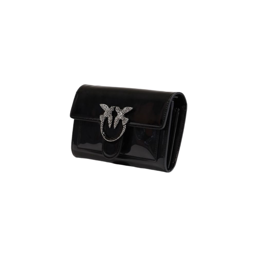 PINKO Black Polyester Wallet