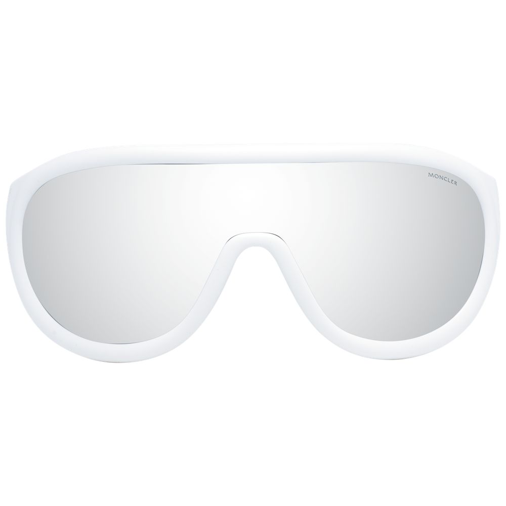 Moncler White Unisex Sunglasses