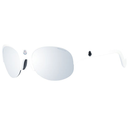 Moncler White Unisex Sunglasses