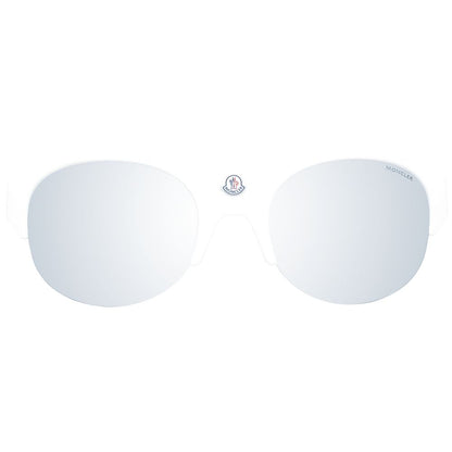 Moncler White Unisex Sunglasses