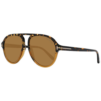 Tom Ford Brown Men Sunglasses